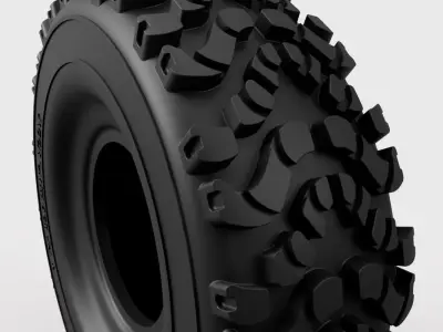 tyre model rc car  3D model