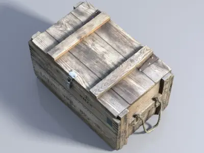 Ammunition box 3D model buy