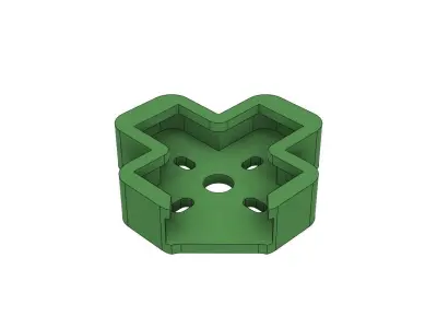 Frame Spare Part  Mount Motor Protector for TBS frame  5 inch  3D print model