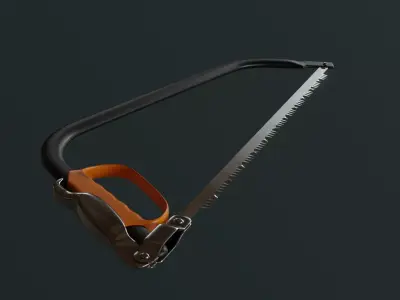 Hand Saw  3D model