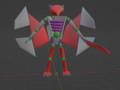 Zhing Dragon-esque model 3D model