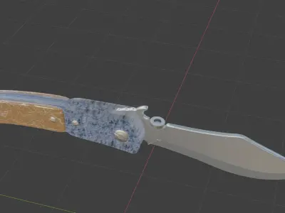 Navaja Knives Low-poly 3D model