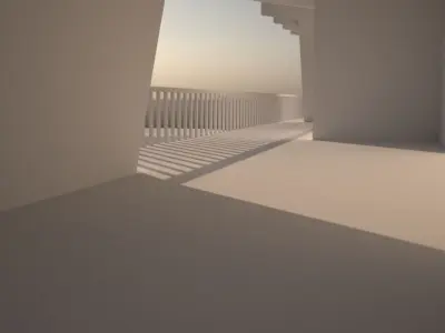 GHANA INDEPENDENCE SQUARE ARC Low-poly 3D model