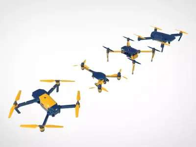 drone 4 type 1 3D model