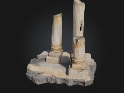 Ancient Reverie  A Sculptural Echo of Forgotten Dreams 3D model