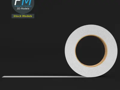 Duct tape mockup 1 3D model
