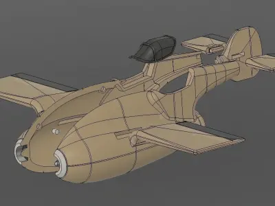 Junkers ef014 3D print model