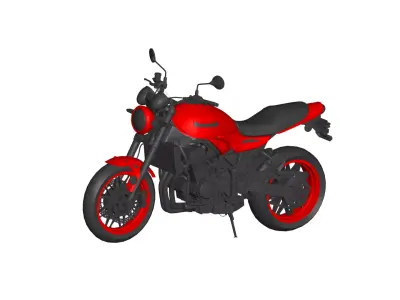 Kawasaki Z900RS 3D model