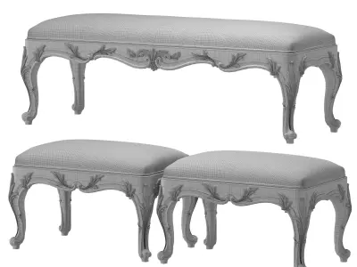 roberto sindia bench art 263 3D model