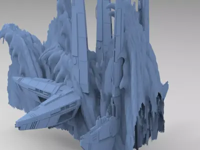 Genma Ruin 2  3D model