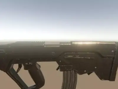 Tar 21 Tavor Free low-poly 3D model
