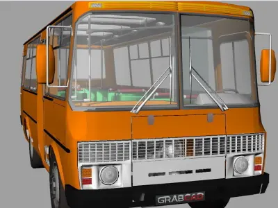Autobus school bus Free 3D model