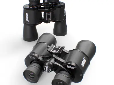 Binoculars 10 X 50 Bushnell Game Ready Low-poly 3D model