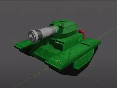 tank 3d model Free 3D model