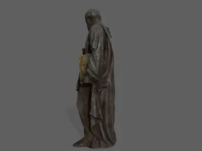 Old Man 2 Low-poly 3D model