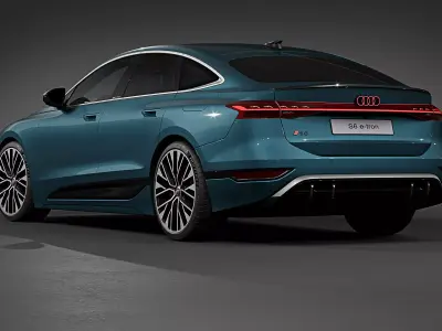 2025 Audi S6 Sportback e-tron 3D model