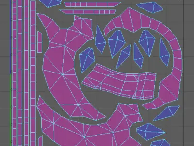 dagger Free low-poly 3D model