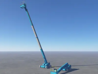 Aerial work platform 2set 3D model