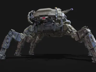 Tank Spider 3D model