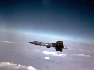 North American X-15 3D model buy
