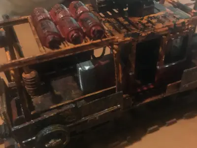 handcar of the Cross from the Metro 3D print model
