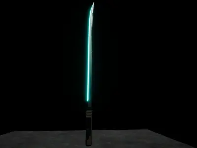 Sci fi Katana 3D model