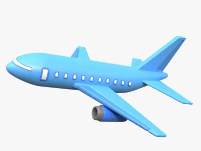 Plane 3D model