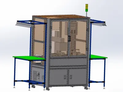 Laser marking machine 3D model by forestlsls