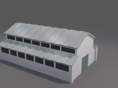 Warehouse Interior Free 3D model