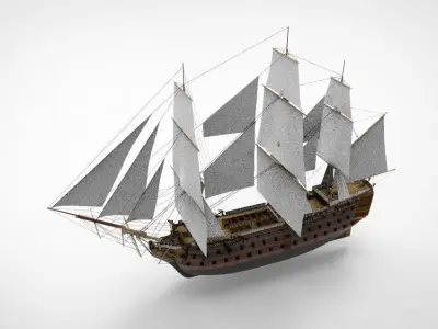 HMS Victory 3D model purchase