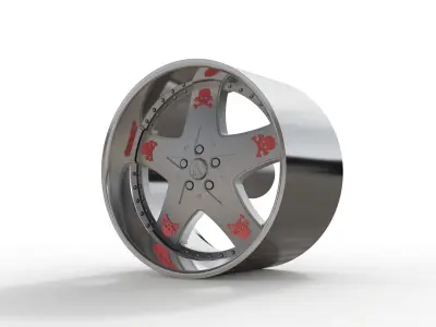 ARTIS CASHVILLE WHEEL 3D MODEL 3D model