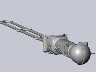 How To Train Your Dragon Hickup Printable Flamesword 3D print model