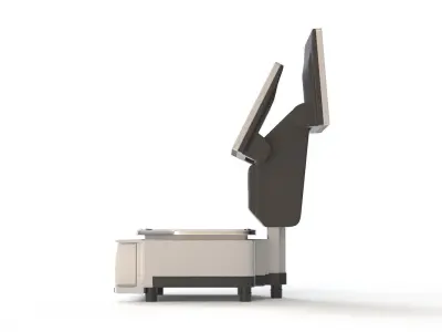 Electronic Market Scale 3D model