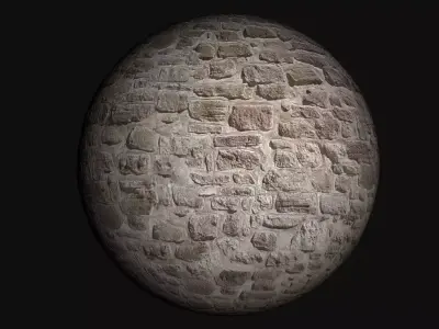 Masonry Stone Wall Texture- 3D Photorealistic Texture Texture