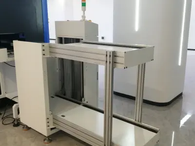 PCB Magazine SMT Loader and Unloader with Auto Pick and Place 3D model