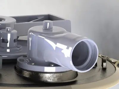 Pressure cap Free 3D model