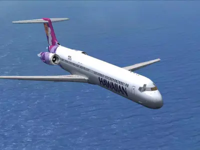 boeing 717  3D model