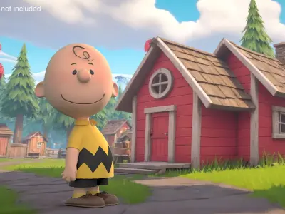 Charlie Brown Rigged for Maya 3D model