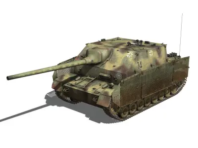 Jagdpanzer IV - L70 A - 14 3D model