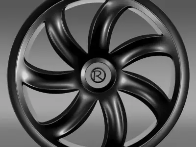 R Spirit rim 3D model
