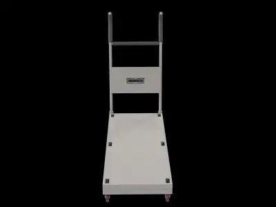 Freight roughneck grey Low-poly 3D model