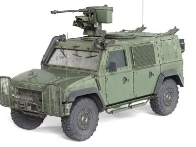 Iveco LMV Low-poly 3D model