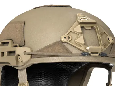 ATE HHV BALLISTIC HELMET Low-poly 3D model
