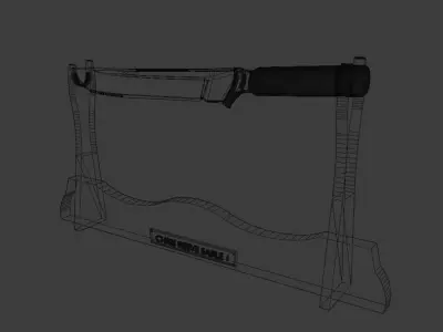 CHRIS REEVE SABLE 1 Low-poly 3D model