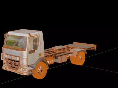 Kenworth K370 Cab Chassis 2014 3D model