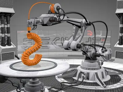 Shader the 3D printer 3D model