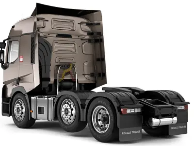 Renault T460 6x2 2015 3D model