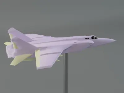 MIG 31 Foxhound 3D print model