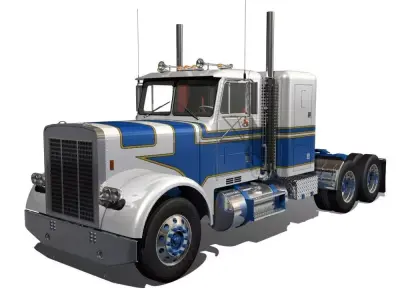 FLC Semi Truck 3D model