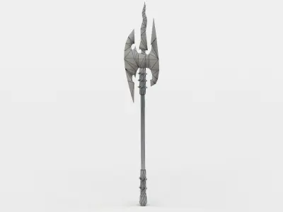 Axe harry potter wand Low-poly 3D model purchase